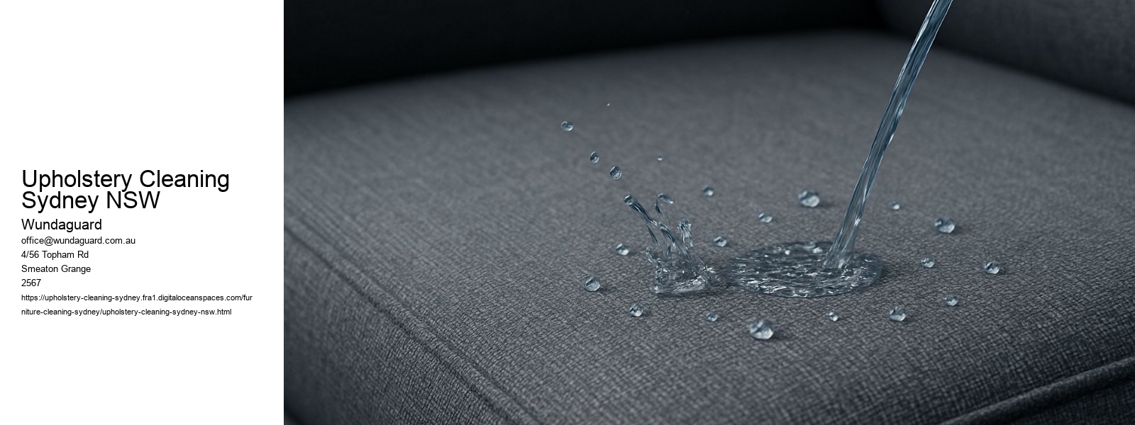 Upholstery Cleaning Sydney NSW